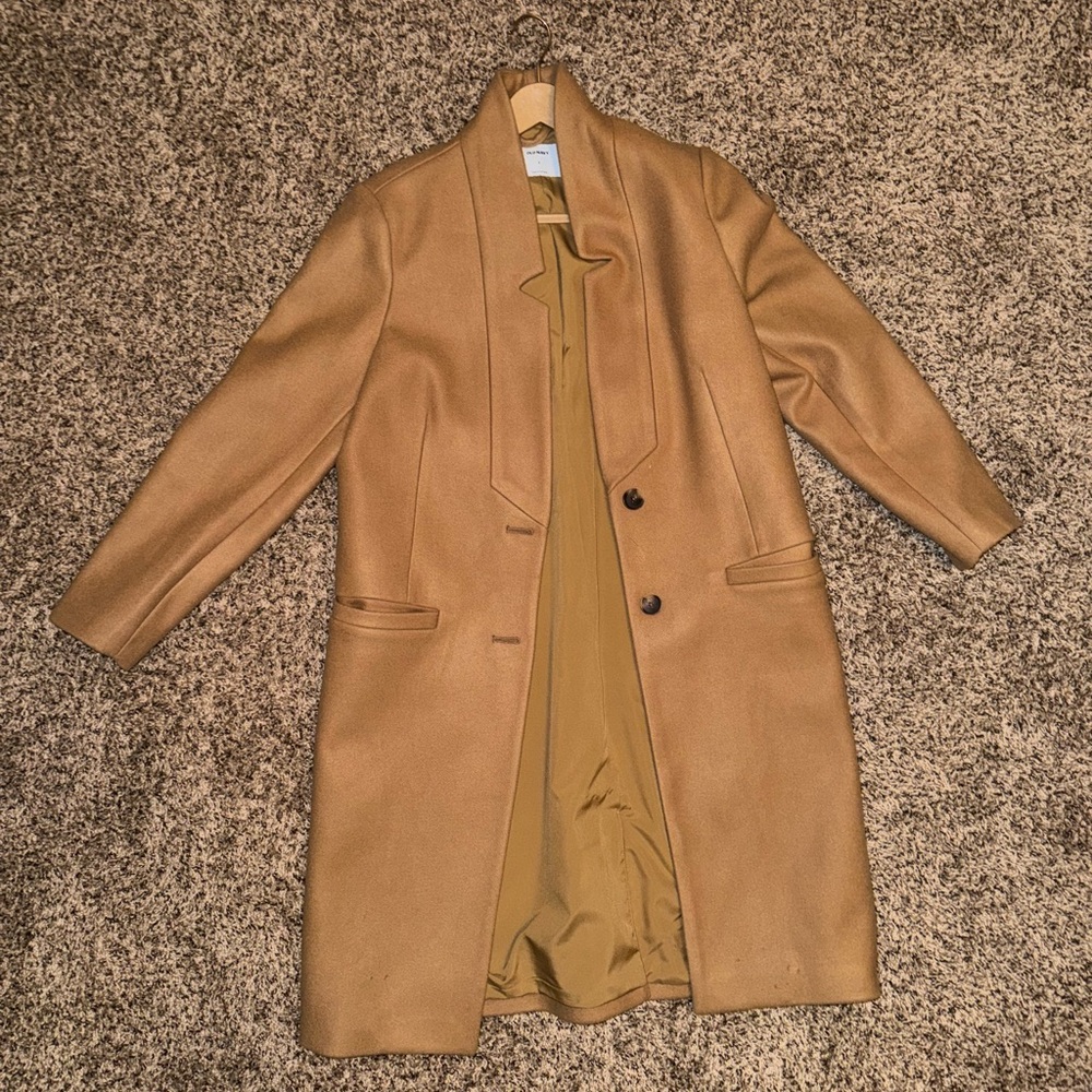Old Navy Camel Trench Coat